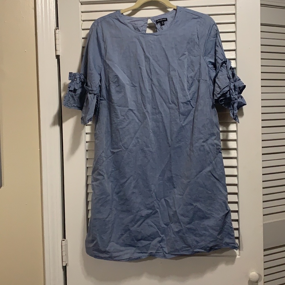 Light blue mini dress
